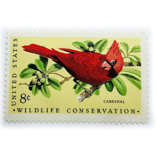 USA 8 C CARDINAL WILDLIFE CONSERVATION