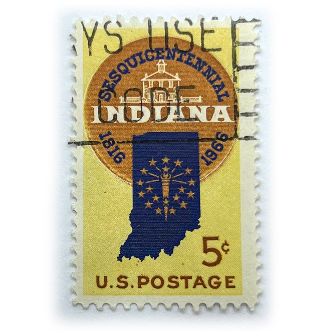 US 5 C INDIANA 1816 SESQUICENTENNIAL