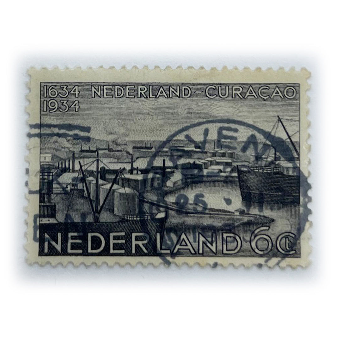 NED 6 C CURACAO 1934