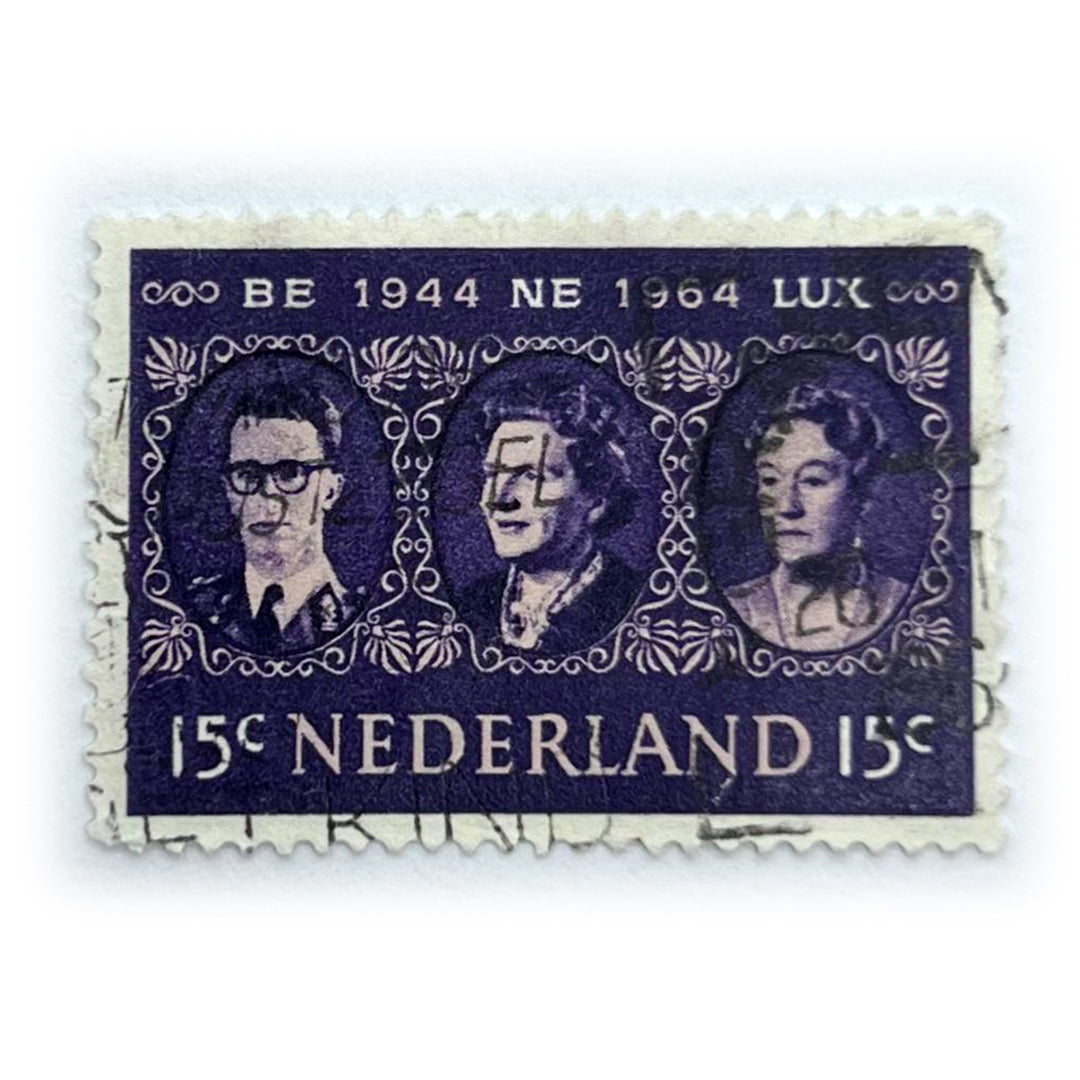 NED 15 C BE 1944 NE 1964 LUX