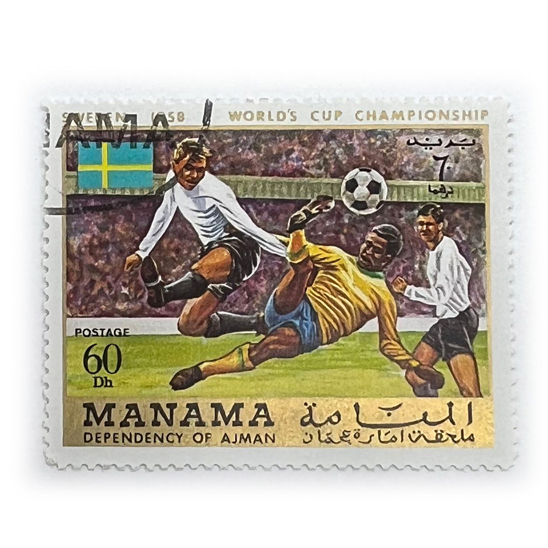 MAN 60 DHSWEDEN 1958 WORLDS CUP