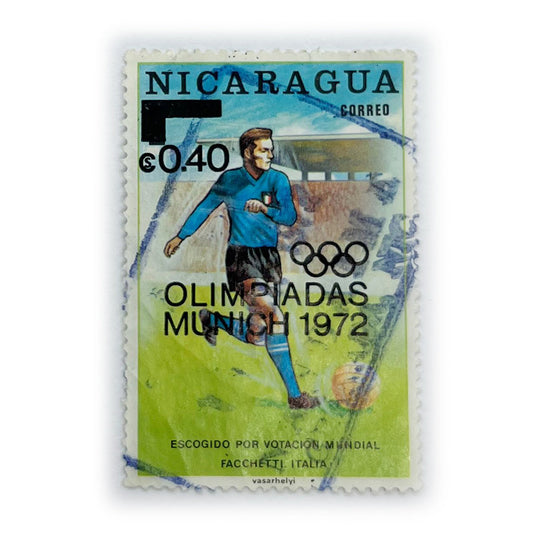 NIC 0.40 S NICARAGUA OLIMPIC GAMES MUNICH 1972