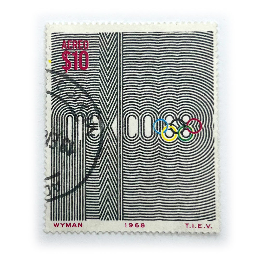 MEX 10 OLIMPIC GAMES WYMAN 1968 TIEV