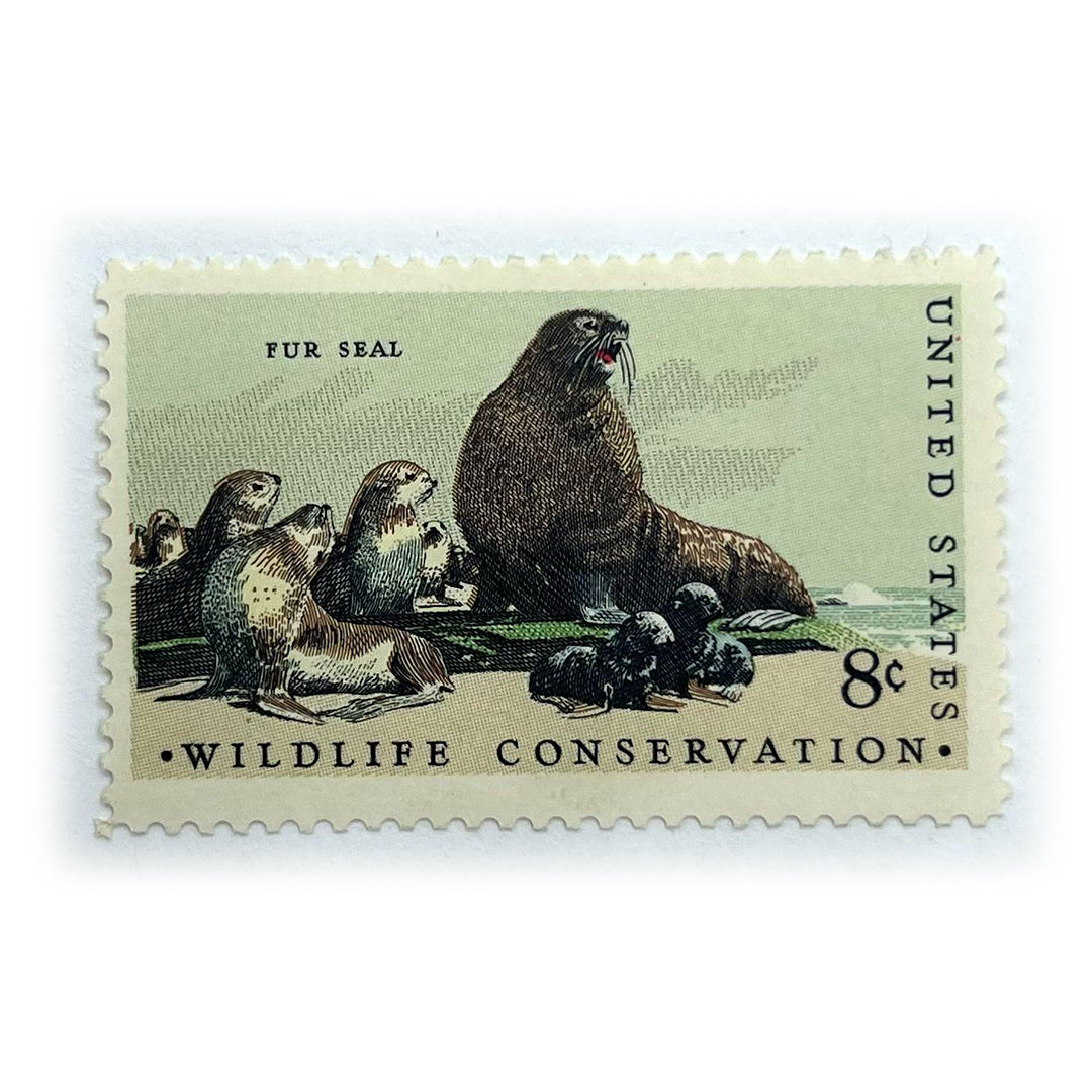 USA 8 C WILD LIFE FUR SEAL