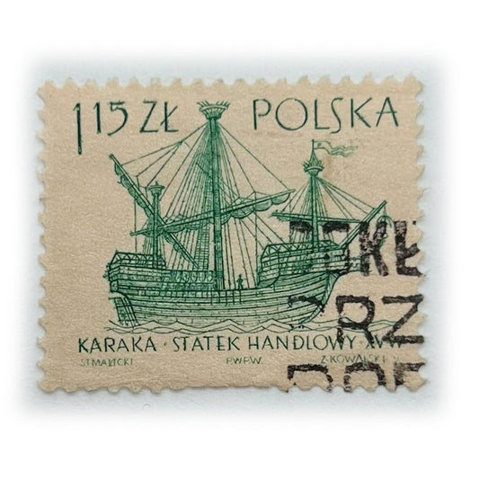 POL 115Z BOAT KARAKA STATEK HANDLOWY