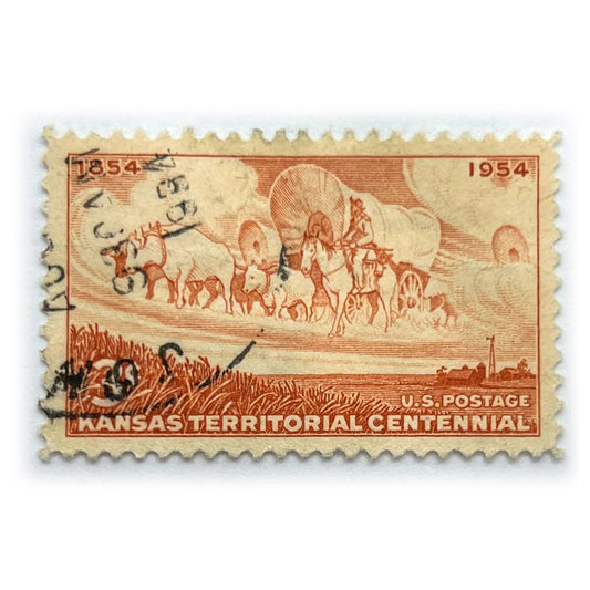 US 3 C KANSAS TERRITORIAL CENTTENIAL