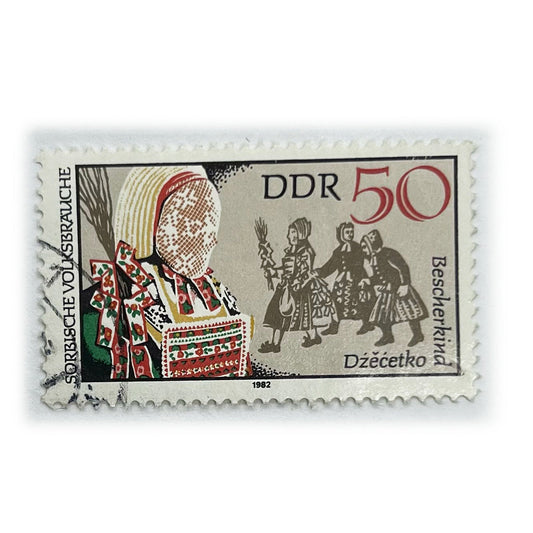 GER 50 DDR SORBISCHE VOLKSBRAUCHE