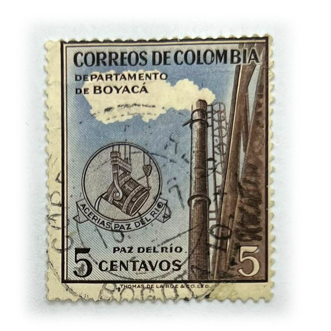 COL 5 CENTS DEPARTAMETN OF BOYACA