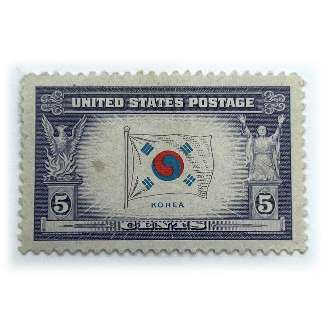 US 5 C KOREA FLAG