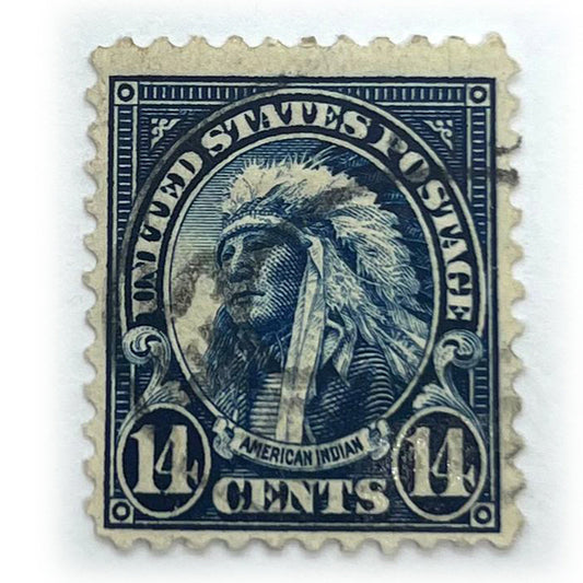 US 14 CENTS AMERICAN INDIAN