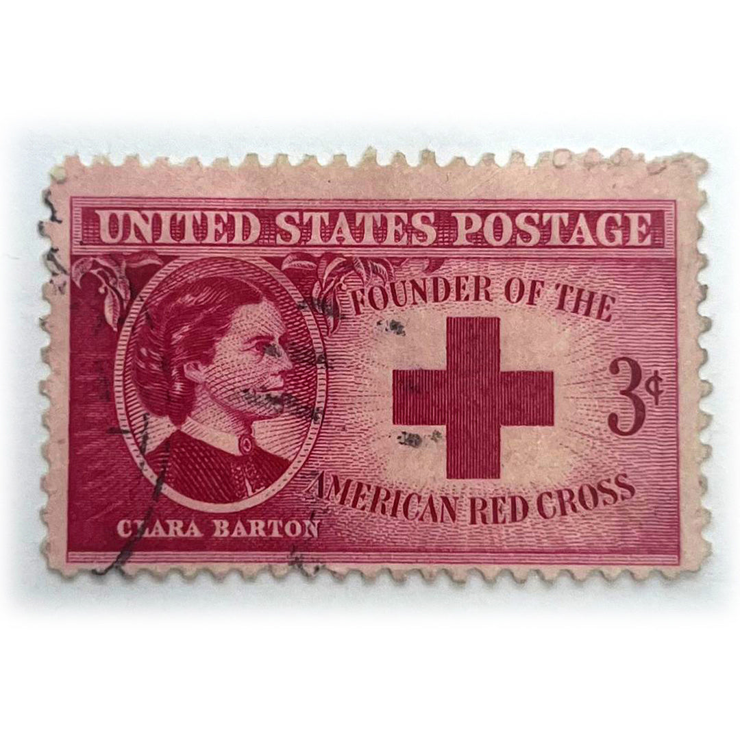 US 3 C CLARA BARTON FOUNDER OF AMERICAN RED CROSS