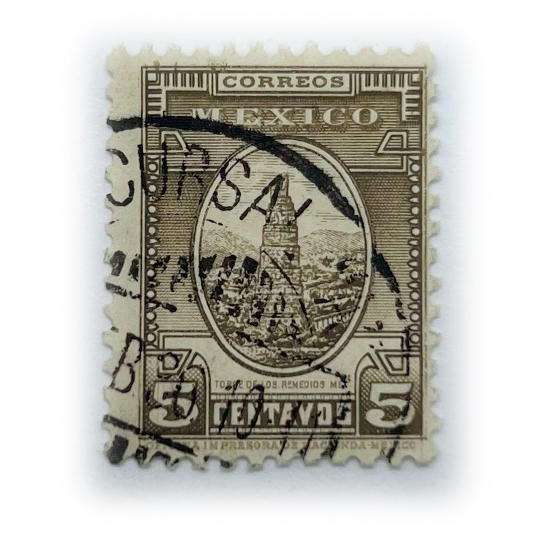 MEX 5 CENT POSTAL STAMP OF MEXICO